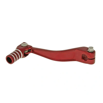 Afbeelding van Gear Shift Heber Red Aluminium voor Derbi EBE, EBS, D50B0
