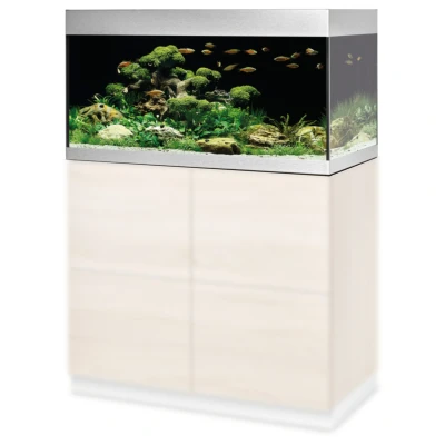 Afbeelding van Oase Highline 200 Aquarium Aquaria 90x50x49 cm l Zilver