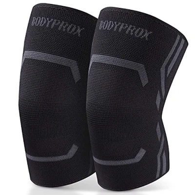 Afbeelding van Kniebandage voor mannen en vrouwen (2 stuks), kniebrace hardlopen oefeningen (S)