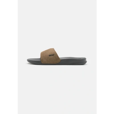 Afbeelding van Reef ONE Slide Muiltjes, Heren, Maat: 40, Grey/tan Kunststof