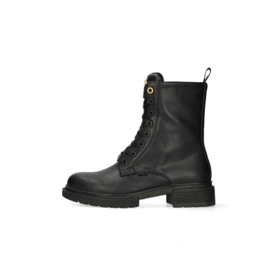 Afbeelding van Mexx Holea GLAD Enkellaarsjes met plateauzool, Dames, Maat: 42, Black Schoenen