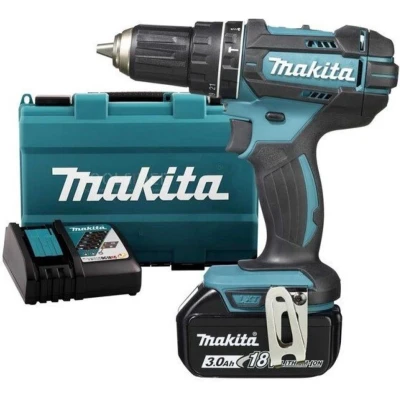 Afbeelding van Makita Accu klopboor/schroefmachine 2 snelheden Incl. accu, koffer