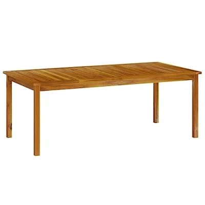Afbeelding van vidaXL Tuintafel 200 x 100 74 cm Massief acaciahout