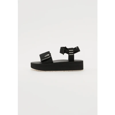 Afbeelding van The North Face Skeena Sandalen met plateauzool, Dames, Maat: 39, Black/white Textiel