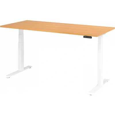 Afbeelding van XDKB 19 W Bureau Beuken 180 x 80 Tafelhoogte I Elektrisch in hoogte verstelbaar