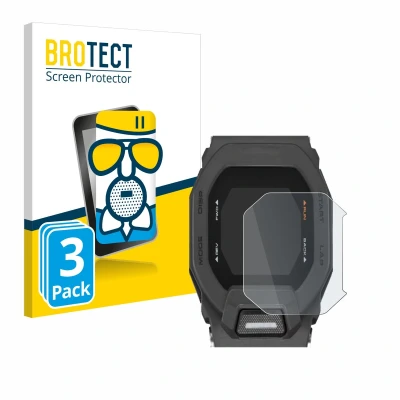 Afbeelding van BROTECT Screenprotector voor Casio G Shock GBD 200 Folie Beschermfolie Beschermglas matte (3 Stuks)
