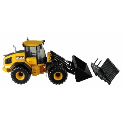 Afbeelding van Britains JCB Farm Tomy Toys Telescopische wiellader TM420 1:32 vrachtwagen verzamelbaar tractorspeelgoed schaal 1:32, geschikt voor verzamelaars en kinderen 3 jaar