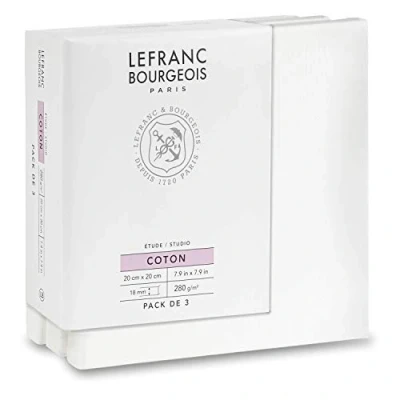 Afbeelding van Lefranc &amp; Bourgeois Studio Canvas Schildersdoek 20x20