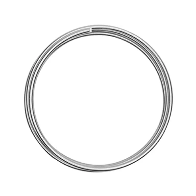 Afbeelding van Vaessen Creative aluminiumdraad 4 mm x 2 m voor knutselen, decoratie, bloemist, sieraden, m, flexibel, zilver, 200 0,4 cm,