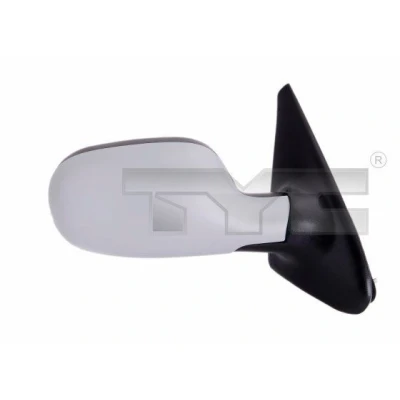 Afbeelding van Buitenspiegel Tyc 328 0049 rechts Met grondlaag Bol vormig, Te verwarmen, temperatuursensor, voor elek. spiegelverstelling RENAULT: MEGANE 1