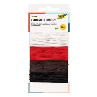 Afbeelding van folia 4 x 1 mm 5 m rubberen koord 13701