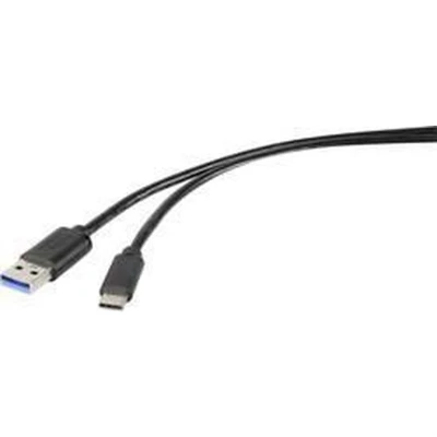 Afbeelding van Renkforce USB kabel 3.2 Gen1 (USB 3.0 / 3.1 Gen1) A stekker, C stekker 0.30 m Zwart RF 4536472