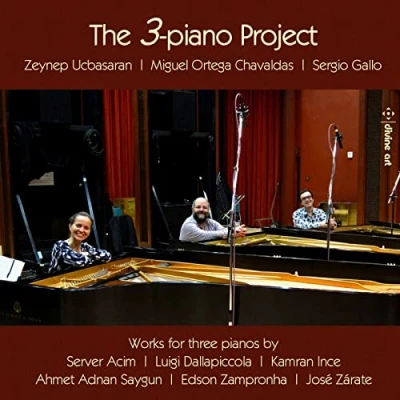 Afbeelding van Sergio Gallo Zeynep Ucbasaran Miguel Ortega Ch The 3 Piano Project (CD)