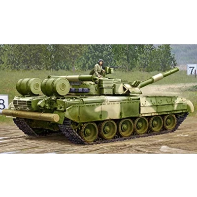 Afbeelding van 1:35 Trumpeter 09581 Russian T 80UD MBT Early Tank Plastic Modelbouwpakket