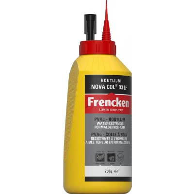 Afbeelding van Frencken houtlijm NovaCol D3 750gr. 6 flacons