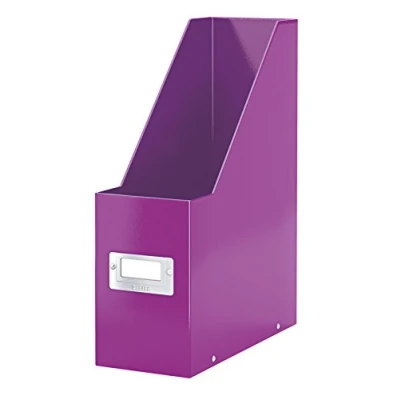 Afbeelding van Leitz Tijdschriftenhouder Wow Click &amp; Store Paars