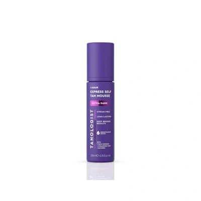 Afbeelding van Tanologist Mousse, Extra Dark (200 ml) zelfbruinend schuim, hydraterend, natuurlijke en veganistische ingrediënten, goedgekeurd door dermatologen, schone ingrediënten