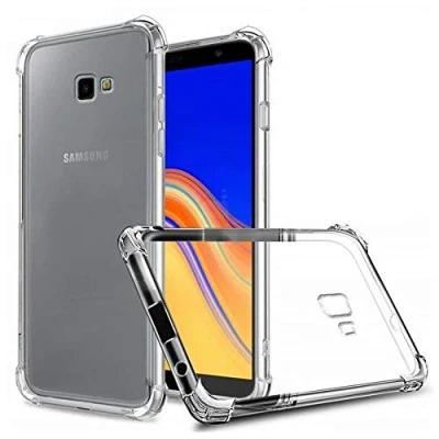 Afbeelding van Anti shock beschermhoes voor Samsung Galaxy J4 Plus 2018, TPU, transparant, siliconen, schokbestendig