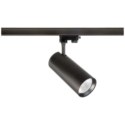 Afbeelding van Deko Light Horus 707108 LED railspot 3 fasig 30 W Energielabel: F (A G) Zwart