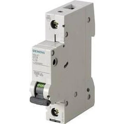 Afbeelding van Siemens 5SL4106 7 Dig.Industr. Zekeringautomaat 1 polig 6 A 230 V, 400 V