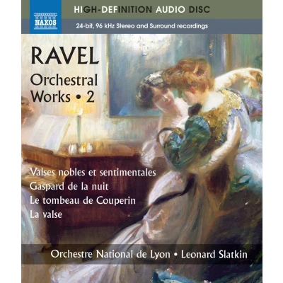 Afbeelding van Orchestre National De Lyon, Leonard Slatkin Ravel: Orchestral Works Volume 2 (Blu ray)