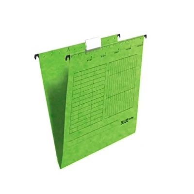 Afbeelding van Exacompta Falken 80002520001F hangmap, A4, 230 g/m², groen, 318 x 227 mm, 25 stuks