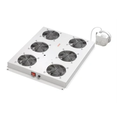 Image de Digitus DN 19 FAN 6 SRV dessus de baie avec ventilateurs et thermostat