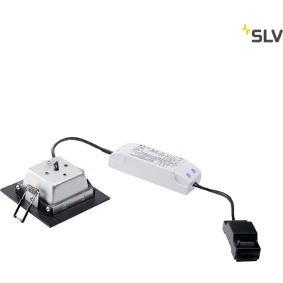 Afbeelding van SLV 112720 Frame Basic LED inbouwlamp vast ingebouwd 9.4 W Zwart (mat)