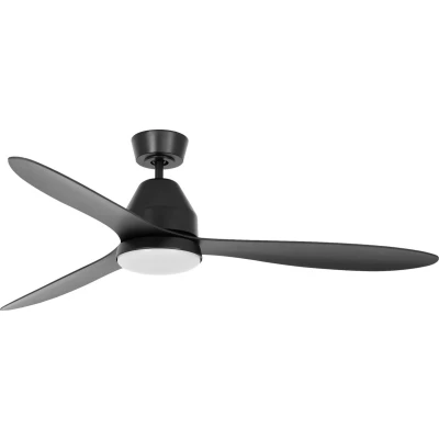 Afbeelding van Beacon Whitehaven plafondventilator zwart 142 cm met licht