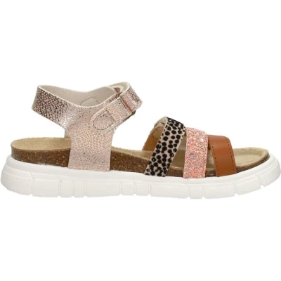 Afbeelding van Keq Sandalen voor kinderen, Maat: 25, Champagne Leer/ synthetisch