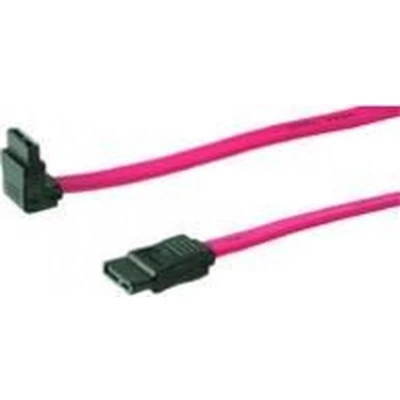 Afbeelding van Microconnect SAT15005A1 SATA kabel 0,5 m 7 pin Roze