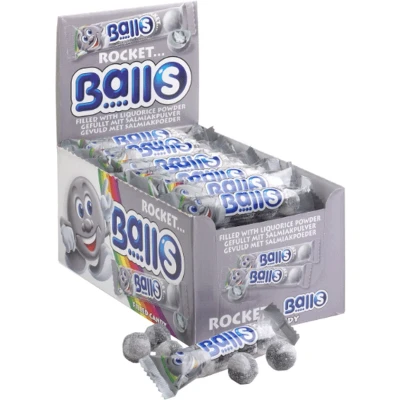 Afbeelding van Astra Sweets Rocket Balls 5 pack