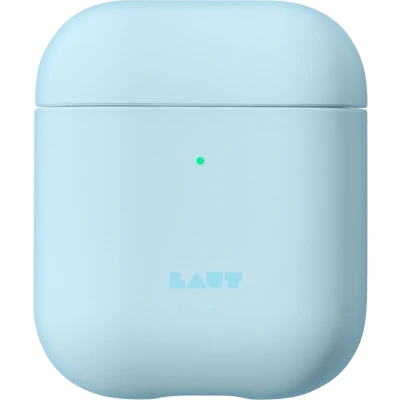 Afbeelding van Laut Huex pastel hoes bescherming case geschikt voor AirPods Lichtblauw