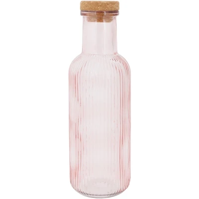 Afbeelding van Cosy &amp; Trendy Waterkaraf met Kurk Raya Roze 1 Liter