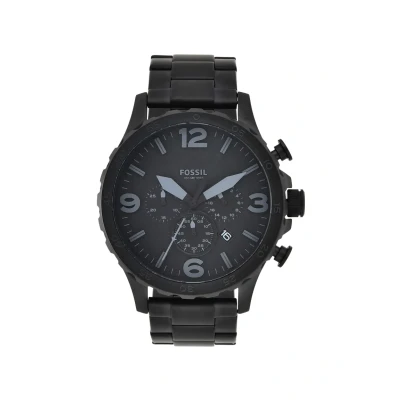 Afbeelding van Fossil heren Nate horloge JR1401 in de kleur Zwart