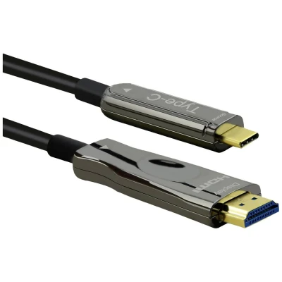 Afbeelding van ROLINE USB type C HDMI (AOC) adapterkabel, M/M, 4K60,, 30 m