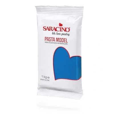 Afbeelding van Saracino Modelling Paste Azuur Blauw 1kg