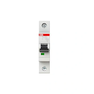 Afbeelding van ABB Miniatuur stroomonderbreker S201 C0.5, 1 polig, type C, uitschakelcapaciteit 6/10 kA, 0,5 A stroom (2CDS251001R0984)