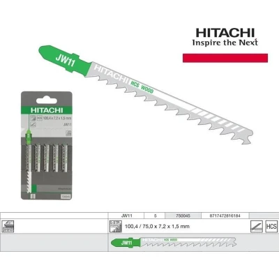 Afbeelding van Hitachi Decoupeerzaagbladen JW11 blister van 5 bladen