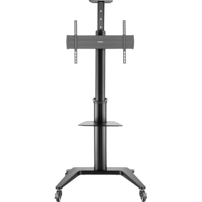 Afbeelding van SpeaKa Professional SP TVC 1400 TV wagen In hoogte verstelbaar, Apparaatplank 94,0 cm (37) 190,5 (75) Vloerstandaard, Landschapformaat / portretformaat,