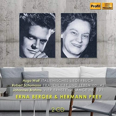 Afbeelding van Naxos Global Logistics Gmbh Erna Berger Herman Prey Wolf: Liederbuch Cd