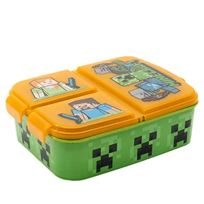Image de Stor BOÎTE À Lunch Multi Compartiments Minecraft