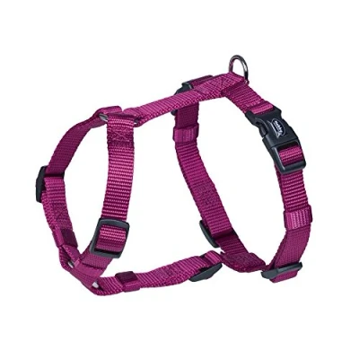 Afbeelding van Nobby Classic Hondentuigje / Harnas Nylon Framboos Borstomtrek: 30 50 cm (GELIEVE ALVORENS BESTELLEN OPMETEN)