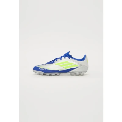 Afbeelding van adidas F50 LEAGUE Voetballaarzen Kunstmatige Ground Basketbal, uniseks, Zilver Met./Solar Geel/Lucid Blauw