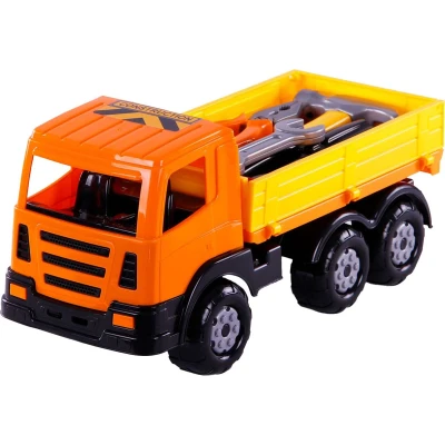 Afbeelding van Cavallino Toys XL Kiepvrachtenwagen met Gereedschap, 6dlg.