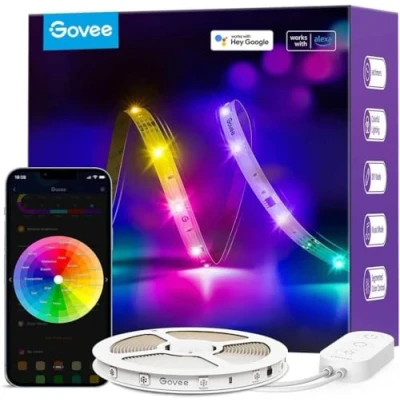 Afbeelding van Govee Basic Led Strepen, meerkleurig, 5 m