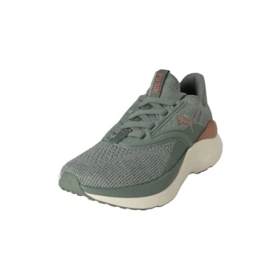 Afbeelding van PUMA Softride Mayve Wn&#039;s hardloopschoenen voor dames, Green Moon Cool Mid Gray Warm Wit
