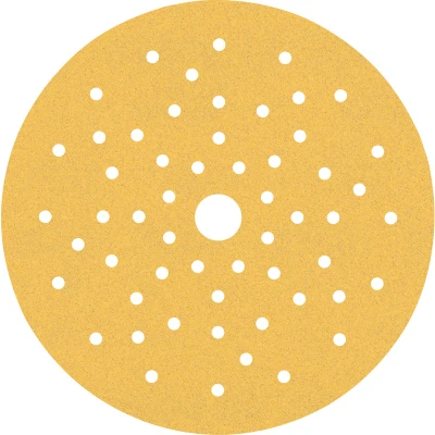 Image de BOSCH 2608901106 Feuille abrasive Expert C470 Best for Wood and Paint, diamètre 150 mm, grain 120, multiperforation (5 pcs)