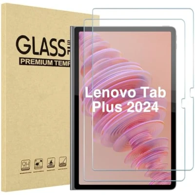 Afbeelding van Procase 2 stuks displaybeschermfolie van gehard glas voor Lenovo Tab Plus 11,5 inch 2024, transparant
