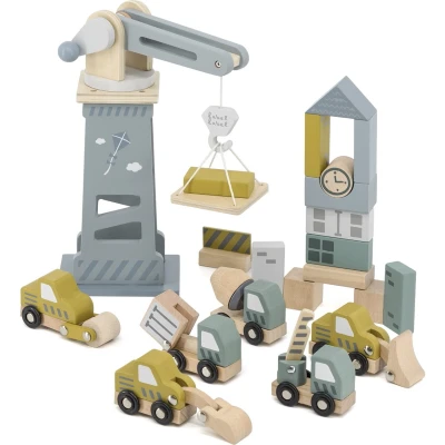 Afbeelding van Label Houten Bouwwerf speelgoed
